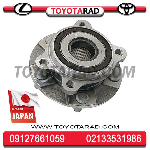 FRAME.رافور-2013-ژ توپی بلبرینگ چرخ جلو تویوتا رافور (RAV4) مدل 2013 تا 2017 برند koyo ژاپنی