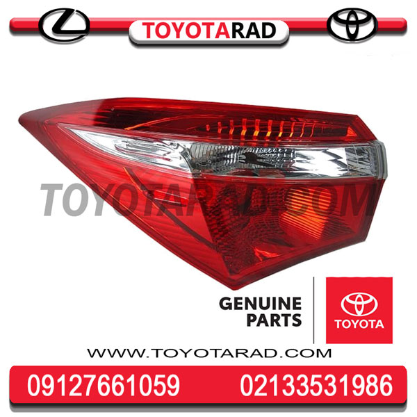 گلگیر-چپ-کرولا-14 چراغ خطر روی گلگیر چپ تویوتا کرولا مدل 2014 تا 2015 برند اصلی جنیون پارت